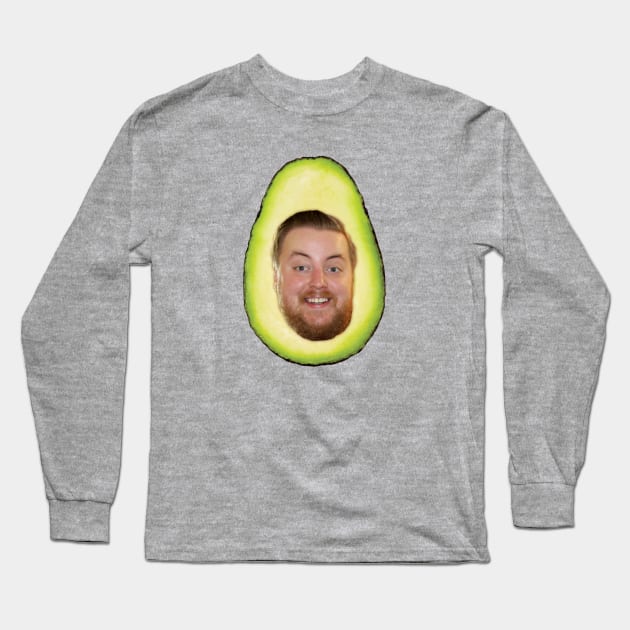 Pretty Good Cooking - Avocado Phil Long Sleeve T-Shirt by PrettyGoodCooking